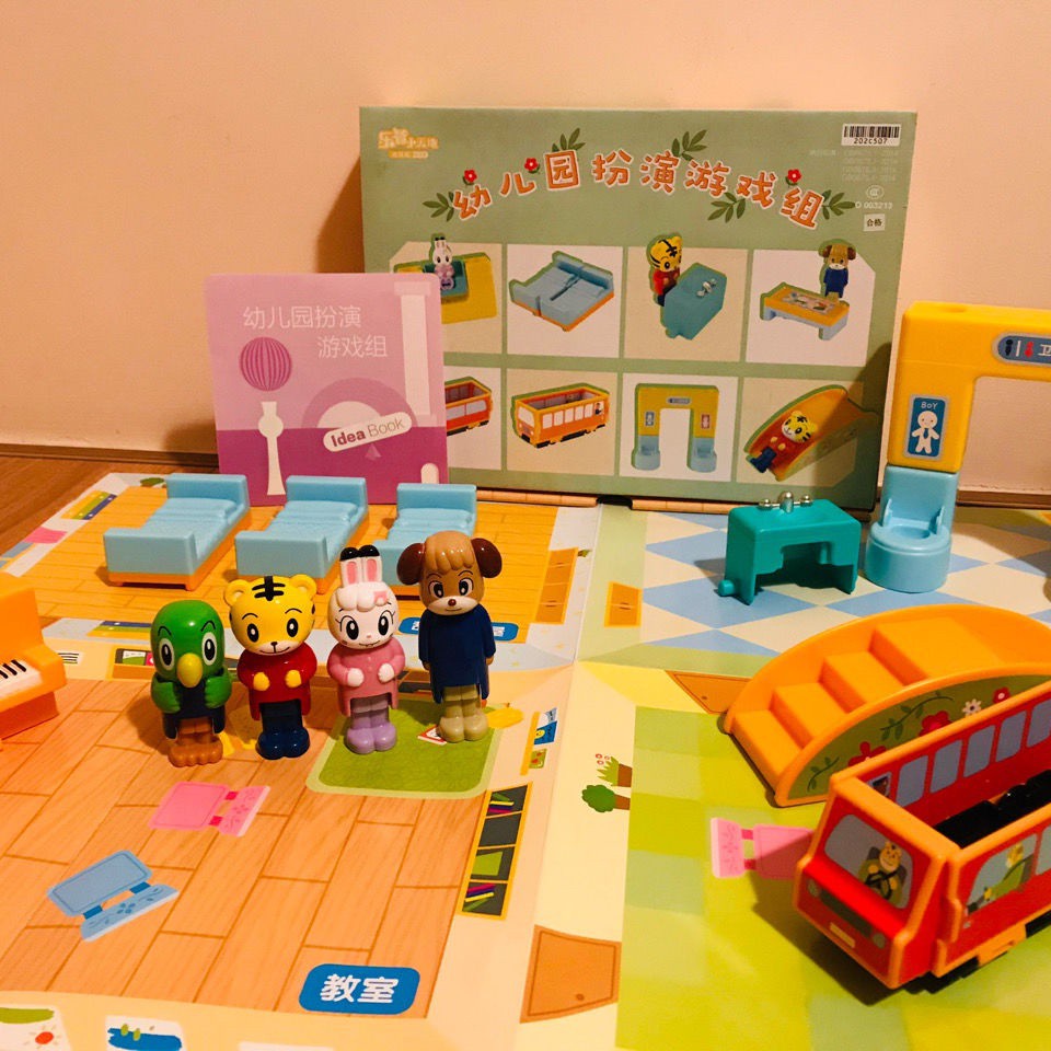 🌸🌸台灣現貨免運喔🌸🌸巧虎幼兒園扮演組2021新款幼兒園扮演遊戲組玩具幼幼版益智玩具