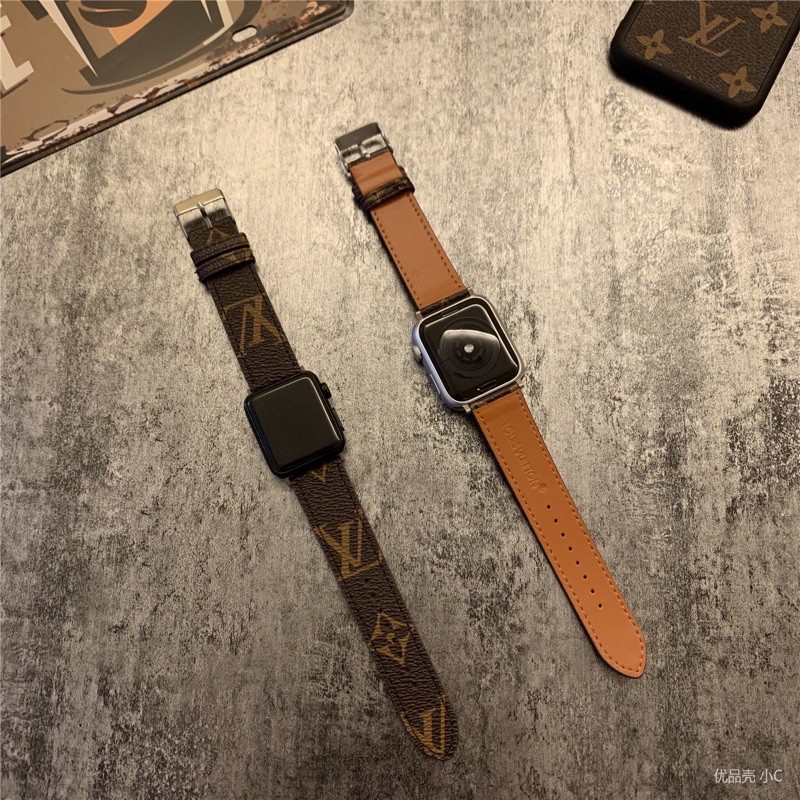 Apple Watch錶帶 適用1-6代 錶帶 蘋果手錶 LV老花 42/44mm