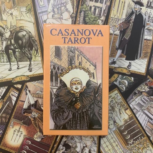 風流子塔羅牌卡薩諾瓦卡牌Tarot of Casanova Card Games英文動漫