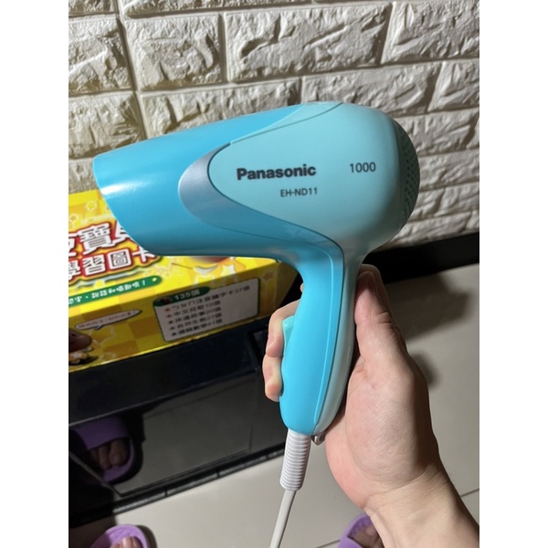 二手Panasonic國際 輕巧型速乾吹風機EH-ND11-A（Tiffany 藍綠色）
