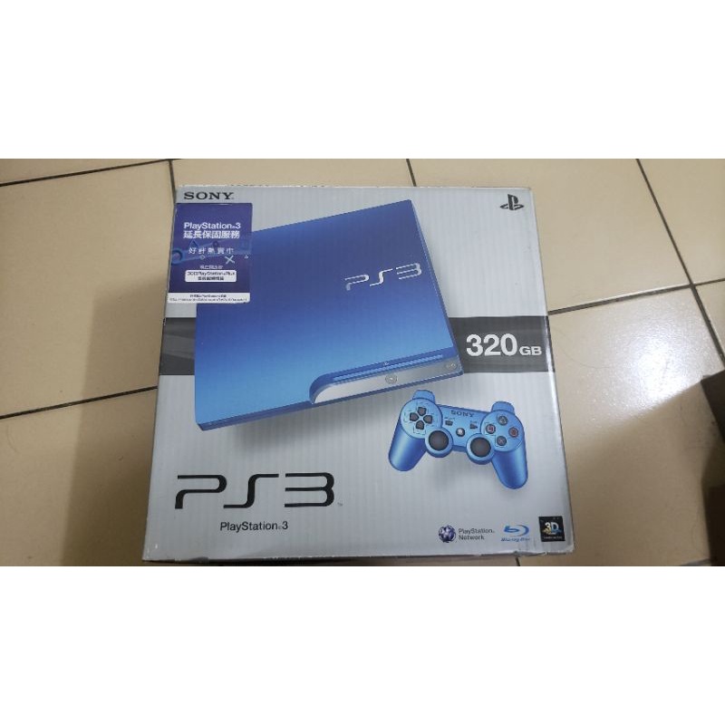 PS3 320GB 藍色 限定版 3007 水光藍