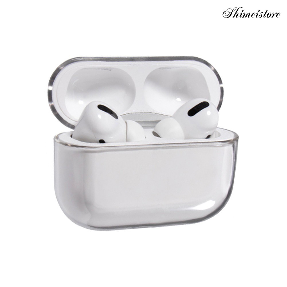 💮滿299包郵💮airpods pro保護套 適用蘋果airpods3代透明耳機套光面素材PC硬殼
