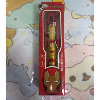 【全新現貨】鋼鐵人 有線自拍棒 自拍神器 支架型有線自拍杆（6段伸縮） 適用各種手機 手持穩定器