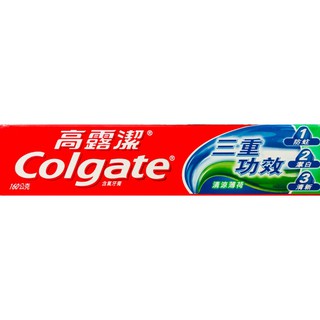C 高露潔 牙膏 三重功效 清涼薄荷 160G