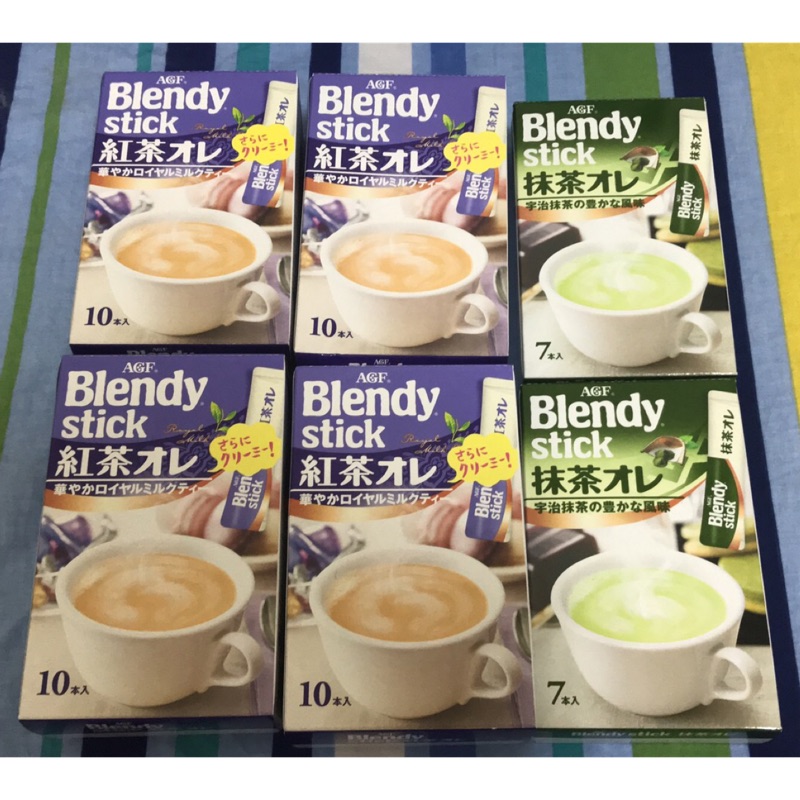 【現貨】Blendy stick 紅茶歐蕾|抹茶歐蕾（盒裝）