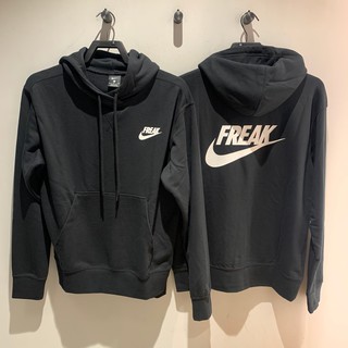 【R-MAN】 NIKE Freak QS Hoodie 帽TEE 黑色 SWOOSH 勾勾 CZ0440-010