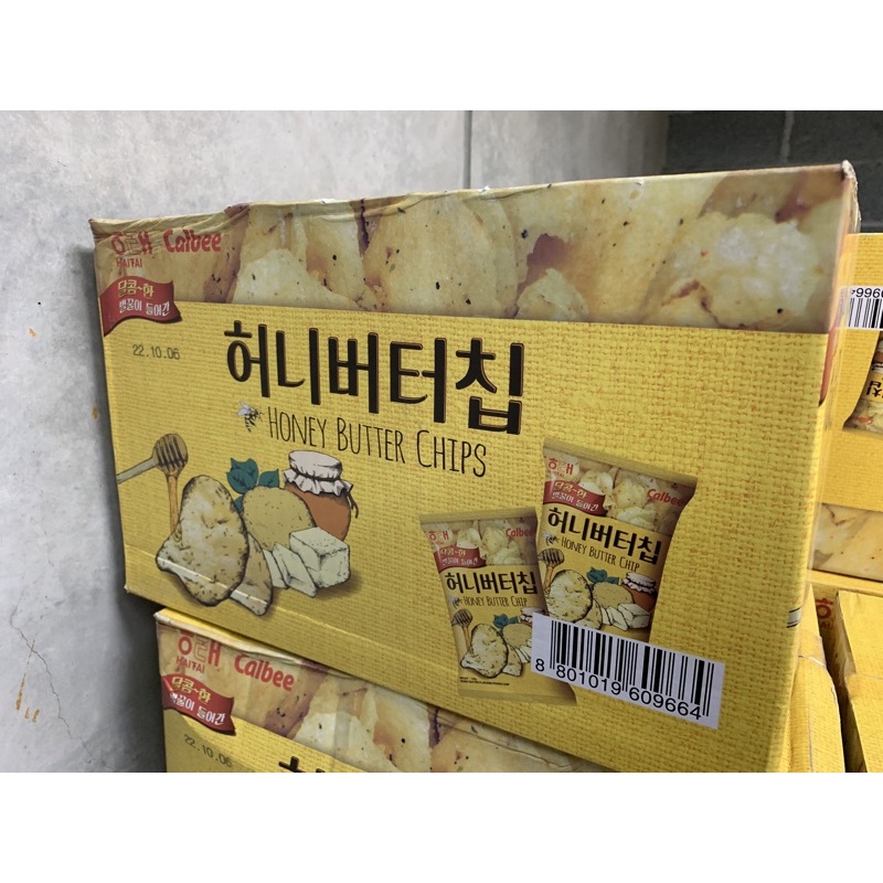 韓國 海太 蜂蜜奶油洋芋片 120g X6