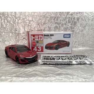 TOMICA NO.43 HONDA NSX 2016 新車貼 日版 跑車 賽車 多美 TOMY