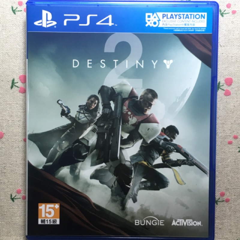 【阿杰收藏】天命2 中文版【PS4二手】destiny2 亞版 中古 遊戲實體光碟