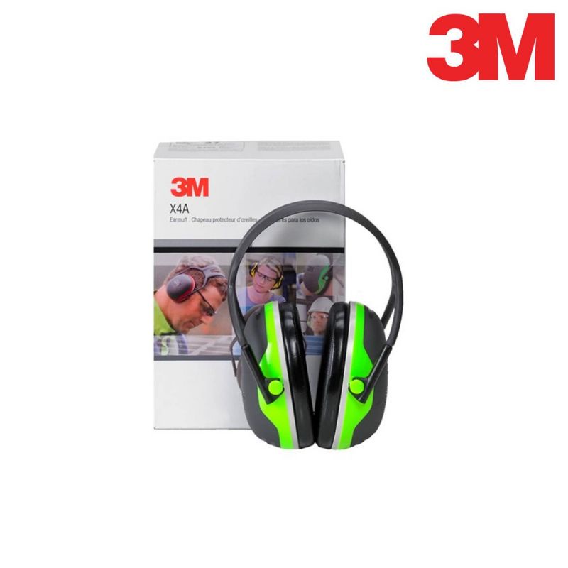 3M PELTOR X4A 特薄降噪耳罩
