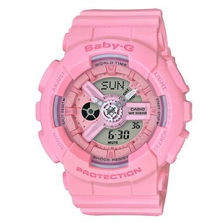 【CASIO】BABY-G 夏日花舞系列-櫻花粉(BA-110-4A1)正版宏崑公司貨