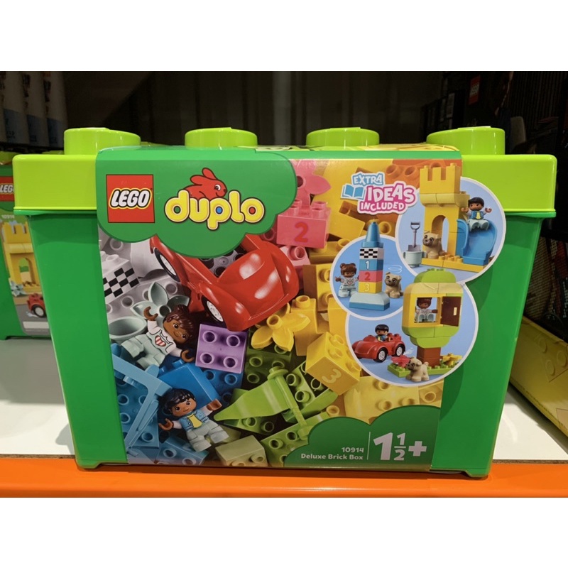 LEGO 樂高得寶系列豪華顆粒盒 10914 共85件積木 好市多代購