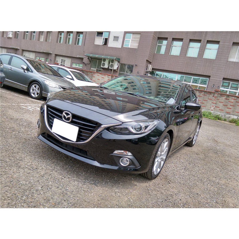 臉書:硬硬的車庫😎馬自達 MAZDA\馬三 5D 2.0 黑 15年中古車 二手車 桃園 汽車 車用 強力過件