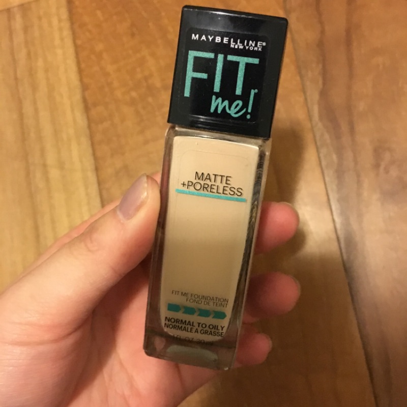 MAYBELLINE 媚比琳 FIT ME反孔特霧粉底液 色號112 全新