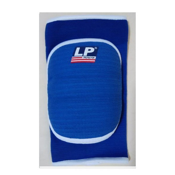 LP SUPPORT 護具 護膝 LP 609A 簡易型膝部墊片護套 小孩用 藍色 (1對裝)【運動護具】宏海商行