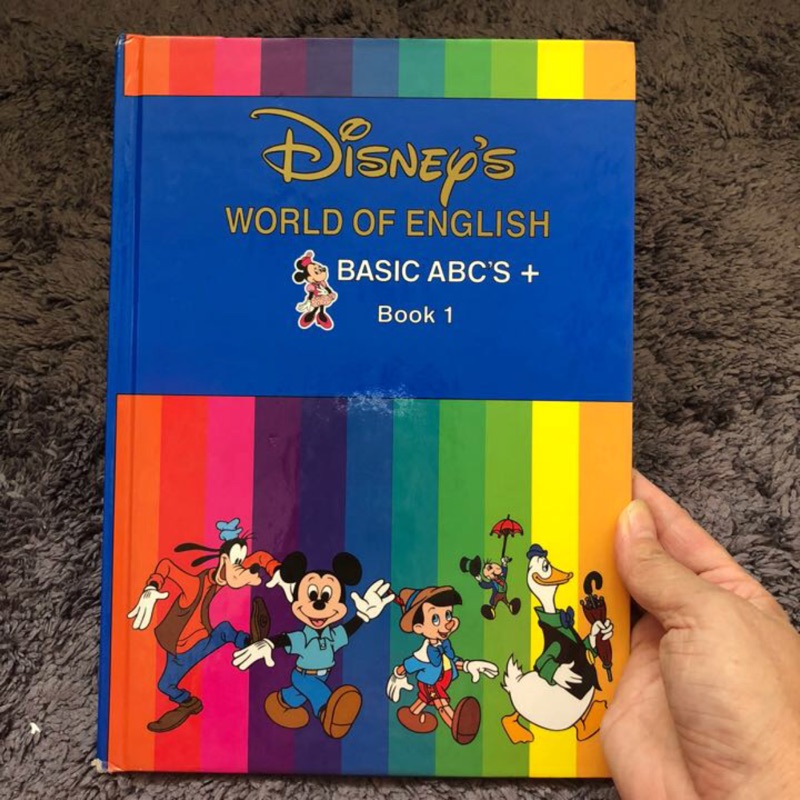 二手寰宇Disney迪士尼-World of english, book 1, Basic ABC