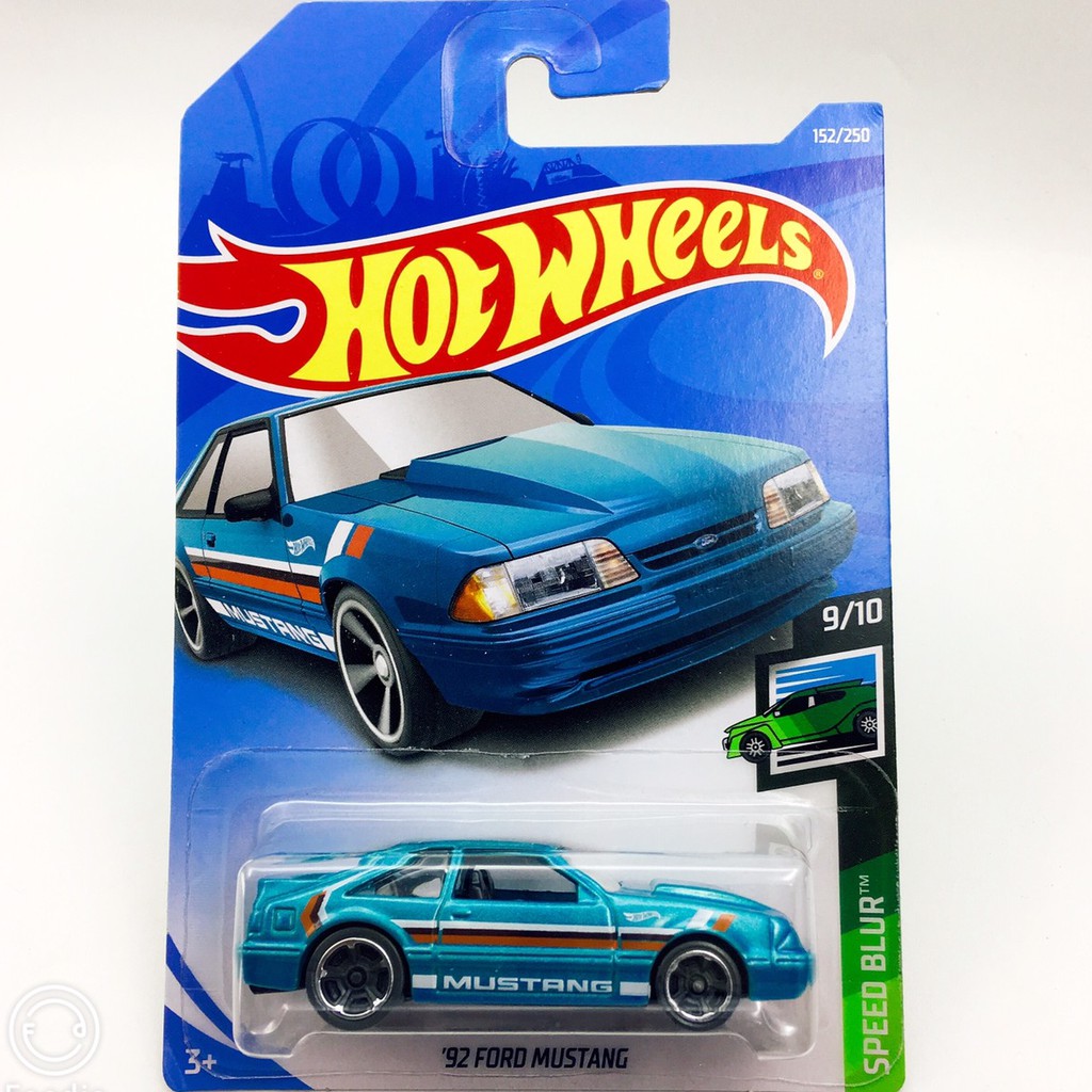 92 mustang hot wheels