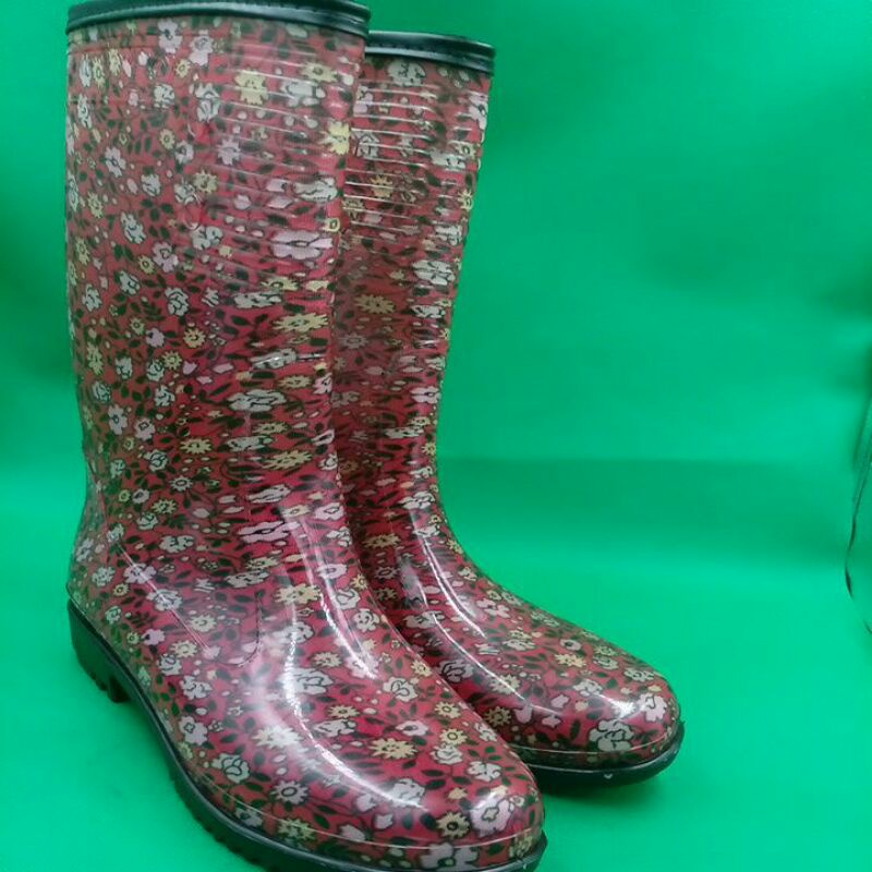 台興1305花色系彩色女用雨鞋
