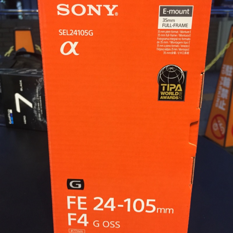 【售】SONY FE 24-105mm F4 G OSS (SEL24105G) (水貨)