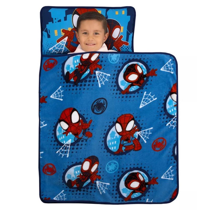 ❤️正版❤️ 美國迪士尼 復仇者聯盟 MARVEL spider man 蜘蛛人 兒童 小童 幼兒園 睡袋 棉被