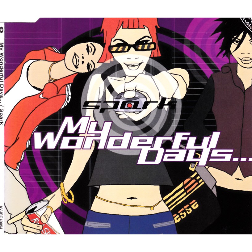 二手cd Spark My Wonderful Days 日本閃爆光女子三人組混音單曲 蝦皮購物