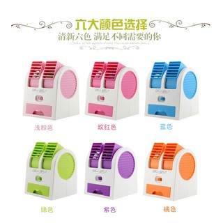(現貨)超清涼usb/電池迷你空調扇