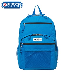 【OUTDOOR】率性學院-14吋筆電後背包 透氣背墊 大容量 男 女 藍色 OD291102BL