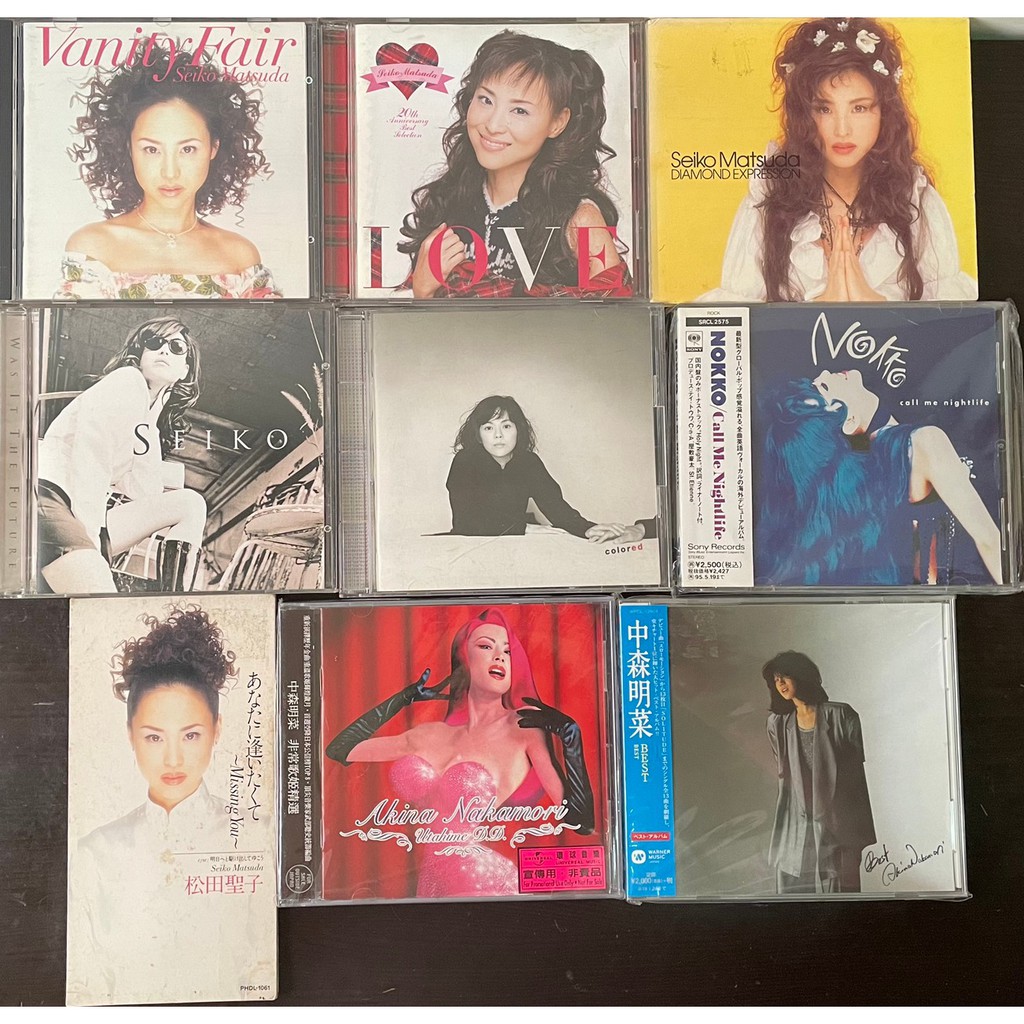 Nokko Rebecca Colored 人魚安室奈美惠徐若瑄中森明菜best 非常歌姬精選近藤真彥梅艷芳 蝦皮購物