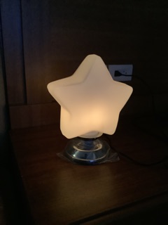 藝術星型燈（玻璃製）漸層式 的不同亮度 #3