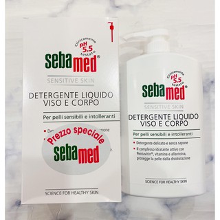 *小妞美髮精品百貨* 原裝 SebaMed 施巴 潔膚露 1000ml 施巴潔膚 沐浴乳 含押頭 現貨 沐浴露