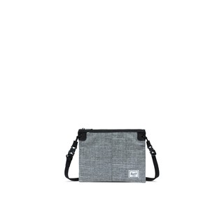 HERSCHEL ALDER / RAVEN CROSSHATCH 斜側背包 手拿包【 GIANT MALL 】