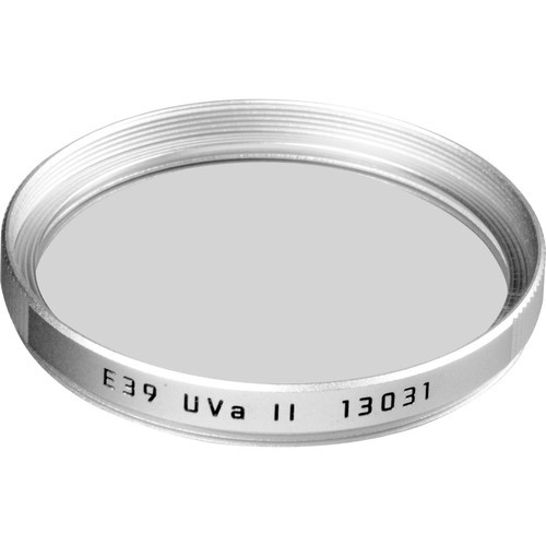Leica 13031 E39 UVa II 保護鏡 銀 全新公司貨【日光徠卡】