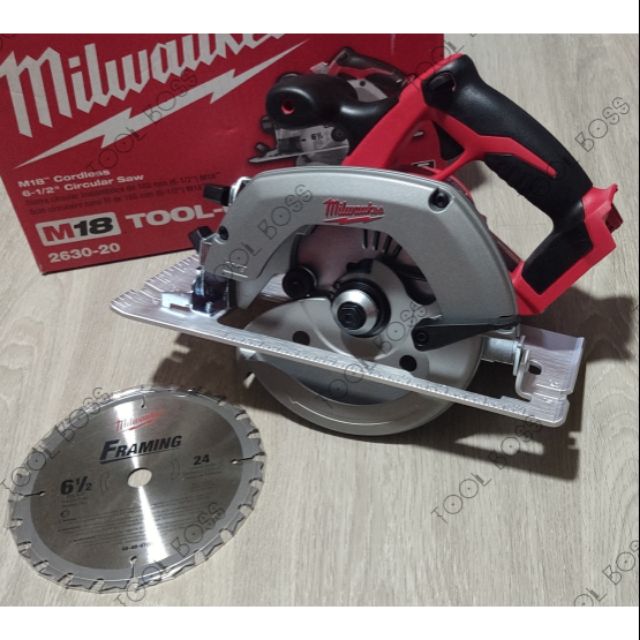 [工具王] 全新 Milwaukee 美國 米沃奇 美規 圓鋸機 6.5吋 165mm 木工用 2630