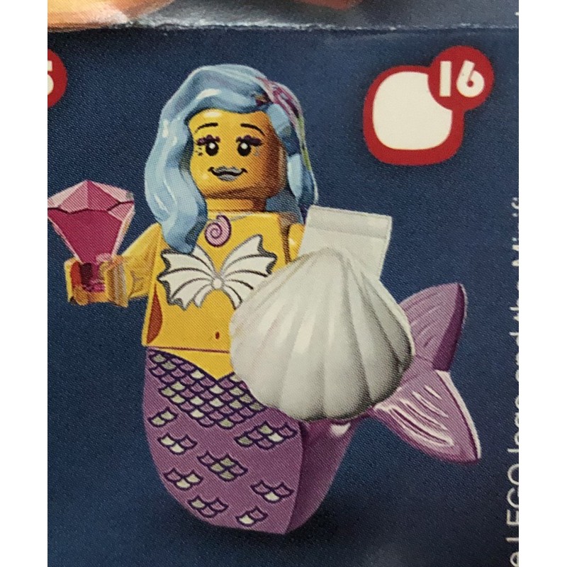 Lego 樂高71004樂高玩電影系列 16號 美人魚