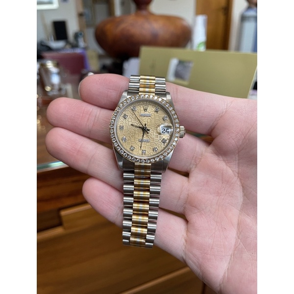 rolex 68279 彩虹帶