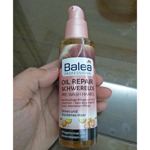 Balea 隱藏版玫瑰精油護髮油100ml （即期品）