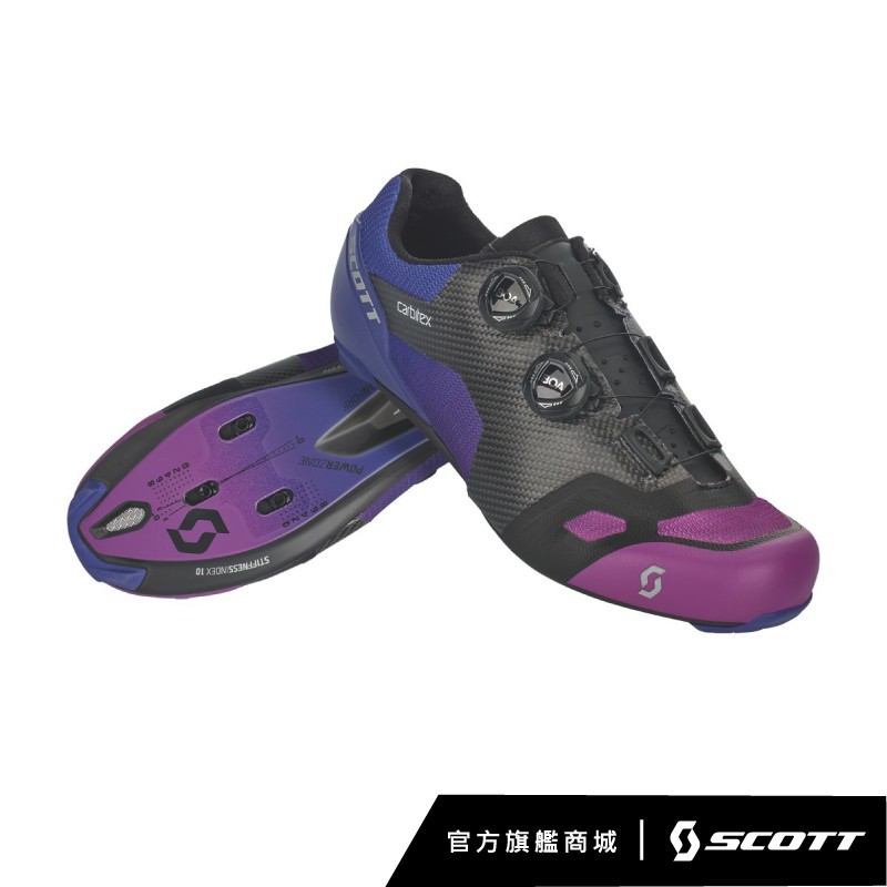 SCOTT ROAD RC SL SUPERSONIC EDT. SHOE 超輕量SL版碳纖維公路車鞋 / 雙BOA系統