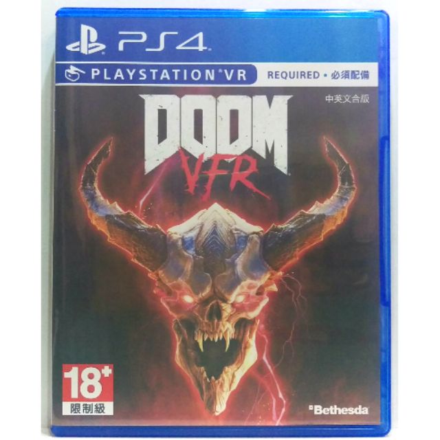 毀滅戰士 DOOM VFR【正版 藍光 BD SONY PS4 VR遊戲光碟  】