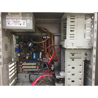 DIY主機 Intel Core 2 Quad Q9505 4核心 +4G +160G +1G獨顯 桌上型主機