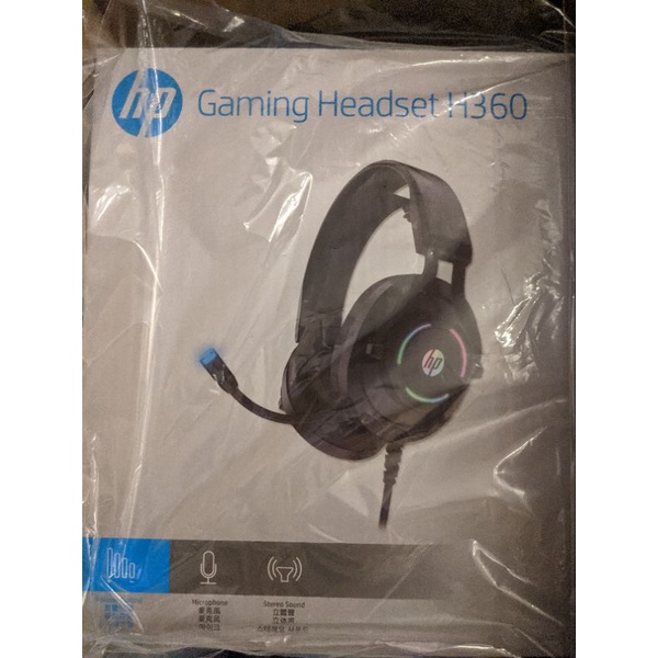 HP 惠普 電競耳機 H360
