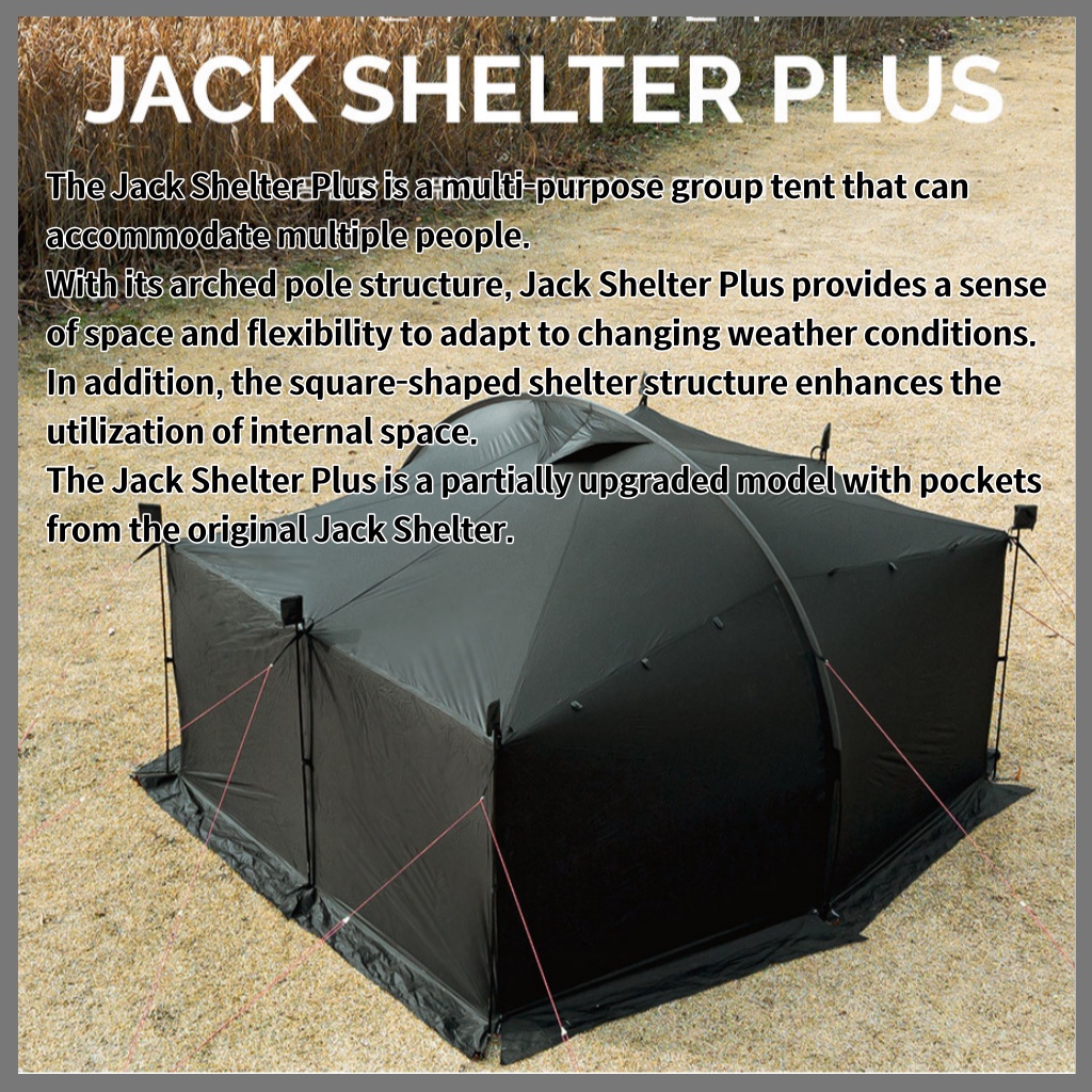 [MinimalWorks] Jack Shelter Plus 露營裝備