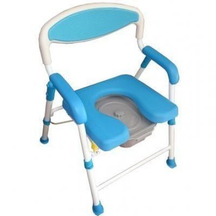 【富士康】鋁合金複合多功能椅(洗澡椅+便盆椅) 可收合(FZK-508) 馬桶增高 馬桶椅 沐浴椅