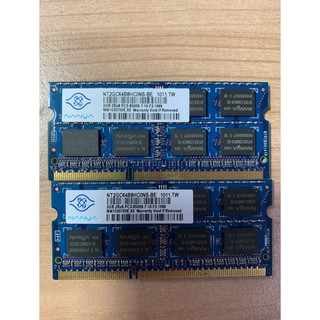 現貨-南亞Nanya 筆記型記憶體DDR3 1066 2G