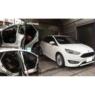 靜化論-臺中 FORD Focus 3.5代 適用 (四門氣密) 全車隔音套組 汽車隔音條 靜化論 芮卡國際 公司貨