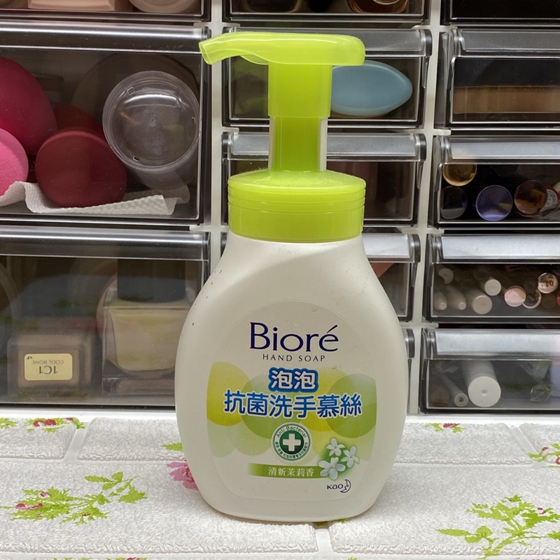 ［全新］Biore 蜜妮 抗菌洗手慕絲 瓶裝280ml 自然清香