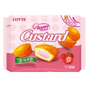 LOTTE 樂天 蛋黃派  草莓慕斯風味 (10入)  220G 市價159元