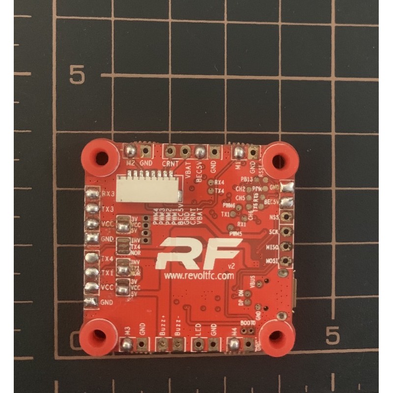 【新品未開封】Flightone RevoltOSD FlightOne SKITZO RevoltOSD Flight Controller - Wires Computing