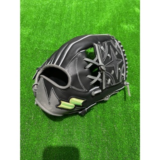全新SSK硬式牛皮棒球壘球內野手手套單片檔黑灰配色DWG3923F特價11.75吋