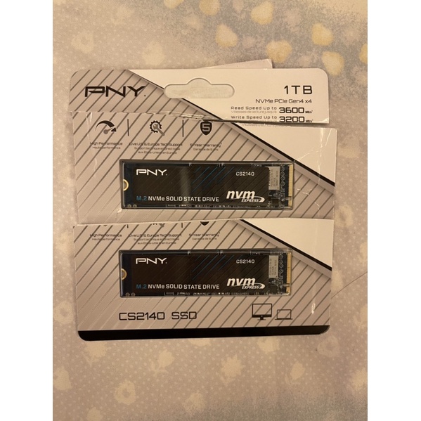 可刷卡 二手 PNY CS2140 1TB M.2 2280 PCIe Gen4x4 SSD固態硬碟