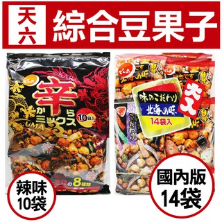 舞味本舖 宅間 天六 豆果子 14袋 綜合豆果子 原味(14袋) 辣味(10袋)